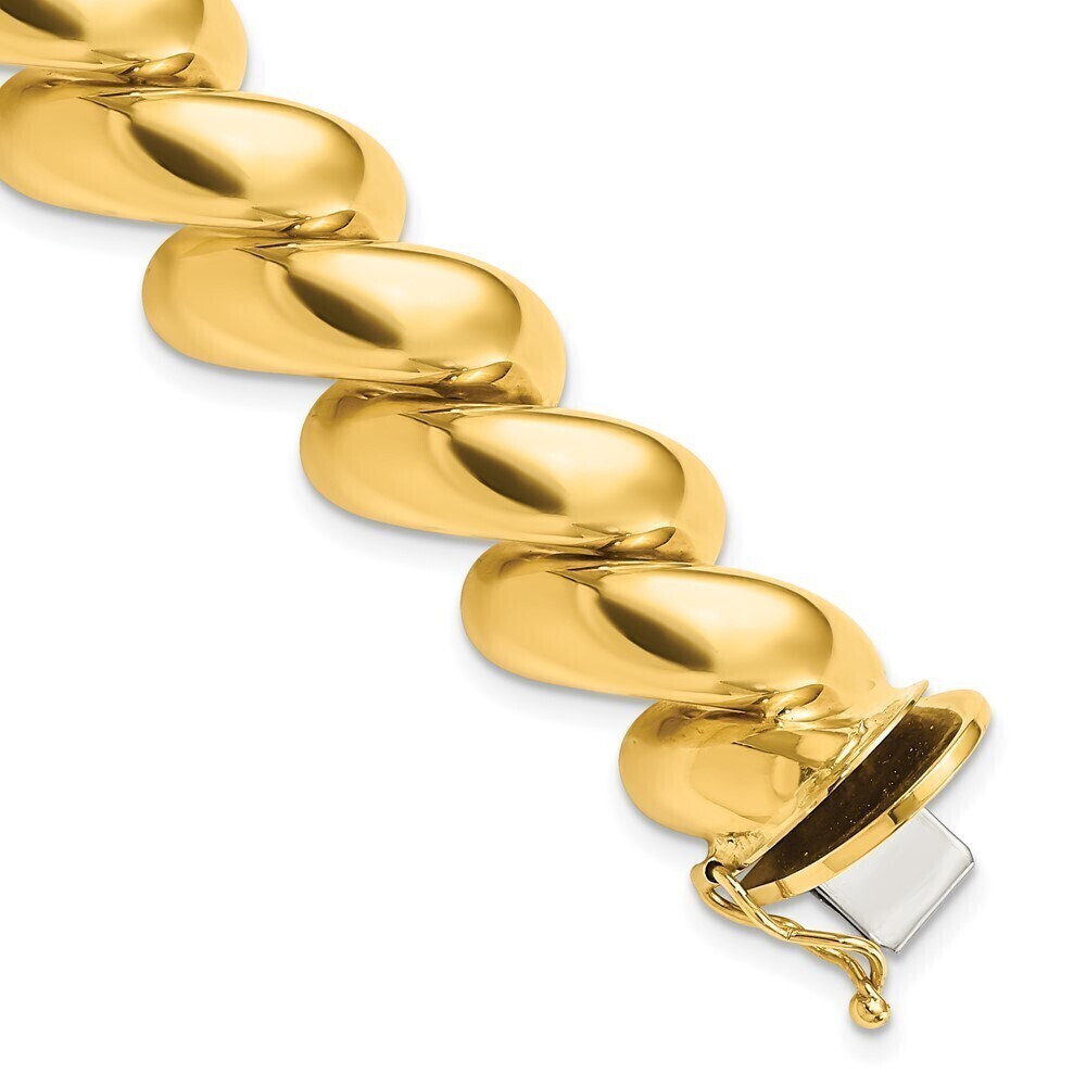 Kazi Luxury 14k Yellow Gold San Marco Bracelet
